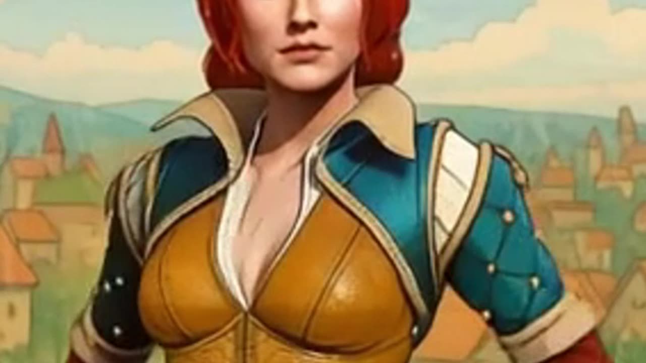 The Witcher 3 in Ghibli Art