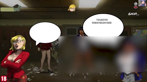 A escola cheia de zumbi (Adult Scape From Zombie)