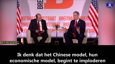【NL】Minister van Financiën Bessent van de VS: Het economische model van de CCP begint te imploderen