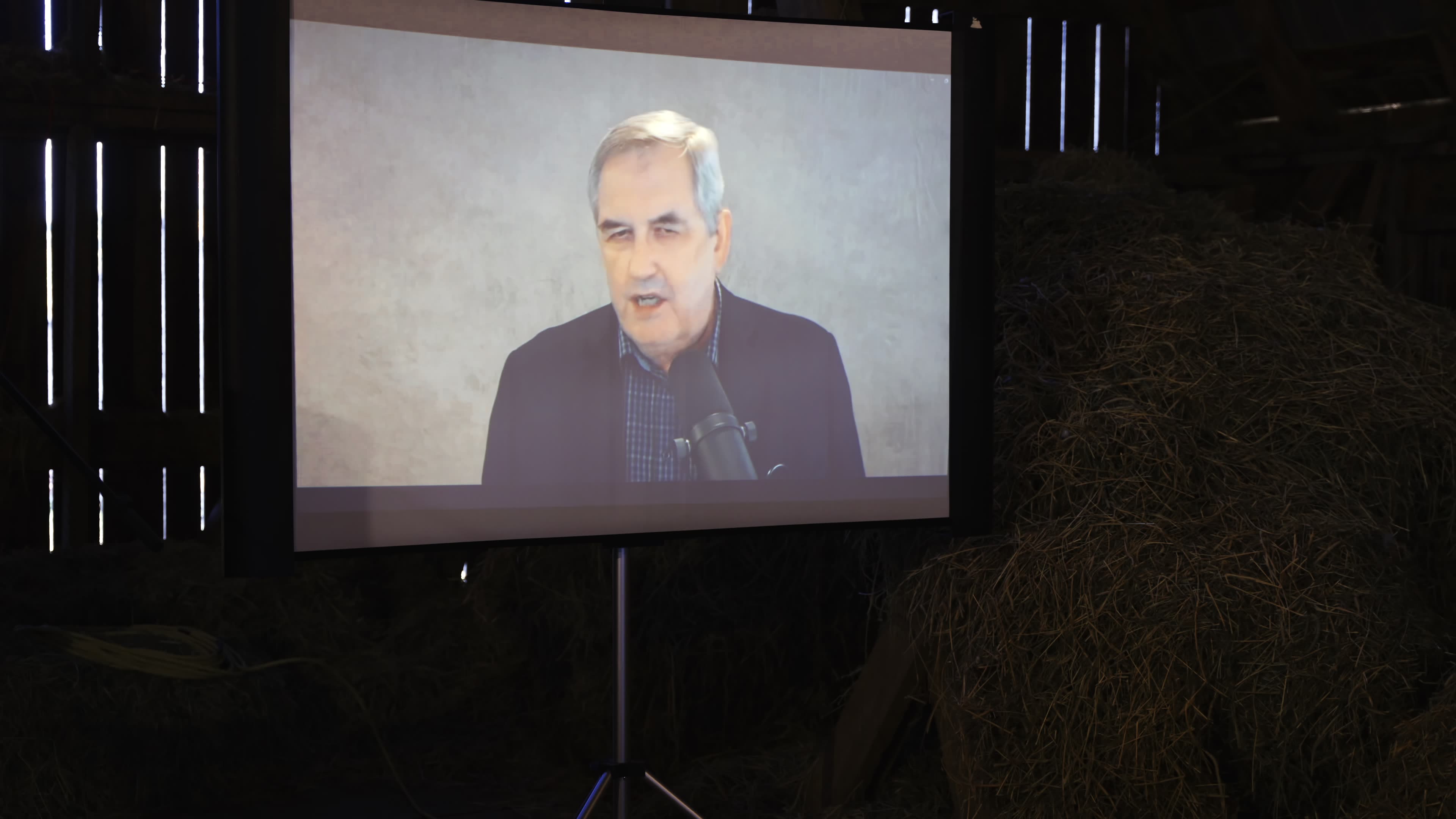 Donald Bests video presentation at Helen Grus event