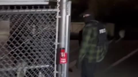 Old lady attacks ICE