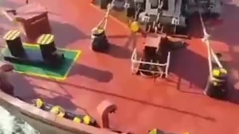 Tanker and container ship collided off the coast of Istanbul