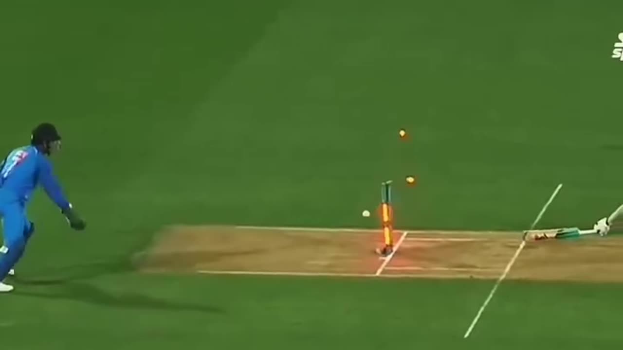 Ms Dhoni Rare Celebration Video Against Newzealand Team