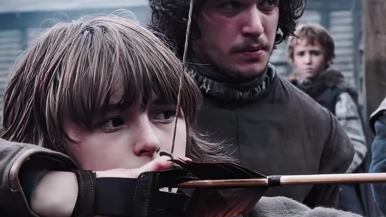 Bran misses his shot 🏹🎯 #gameofthrones #housestark