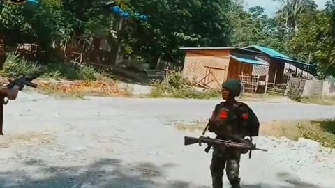 🔍🚁 Myanmar War | Unicorn Guerrilla Force POV of Nagapatkyaung Raid Aftermath | RCF