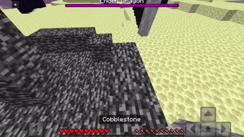 Minecraft Bedrock: How to BEAT the Ender Dragon Easily!