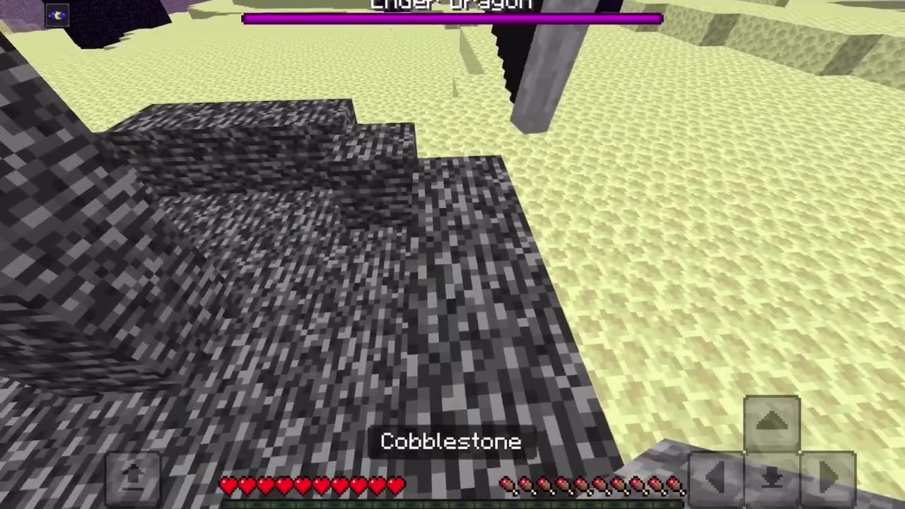 Minecraft Bedrock: How to BEAT the Ender Dragon Easily!