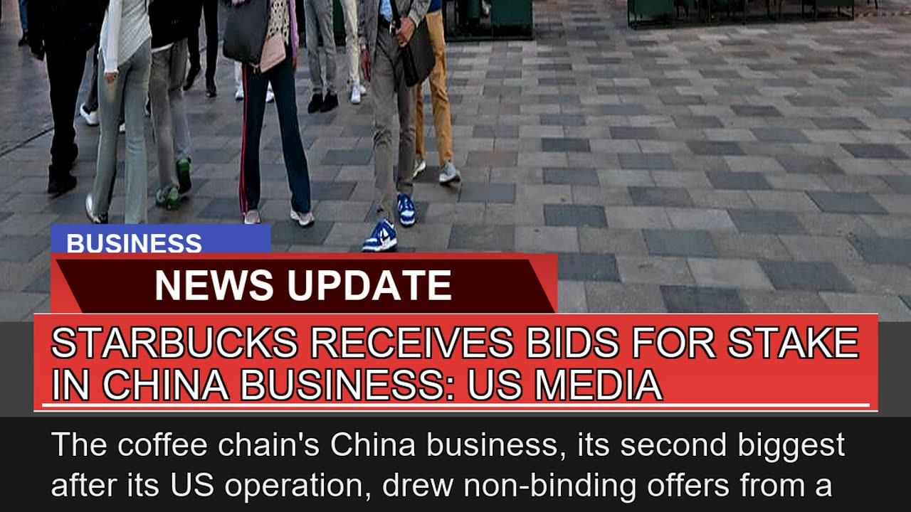 Starbucks Receives Bids for Stake in China Busines
