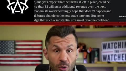 Robert Gouveia Reports - NYT Forced to Admit What About Trump’s Tariffs?