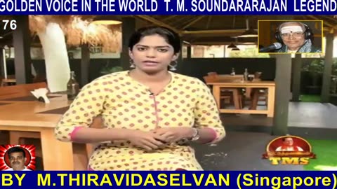 T M Soundararajan Legend Episode - 76