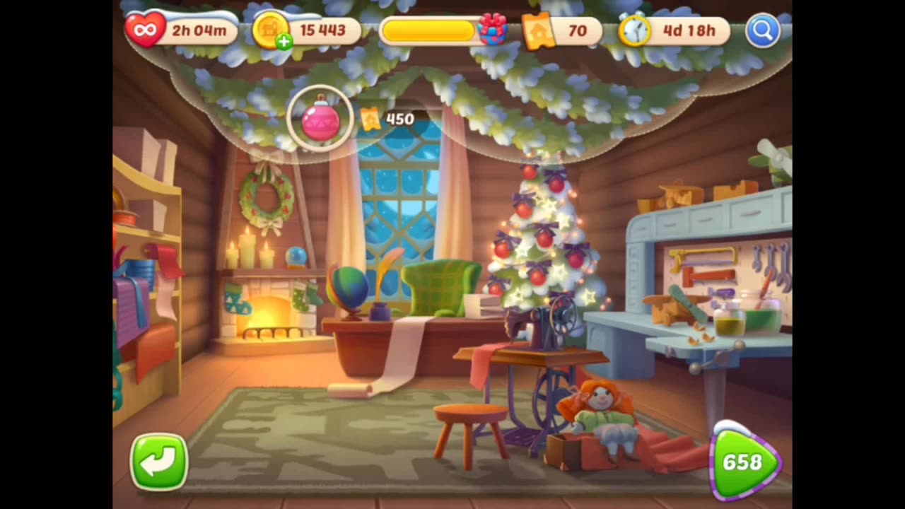 Let’s Play Homescapes – Levels 647–657 | Workshop Renovation Continues❄️🔧
