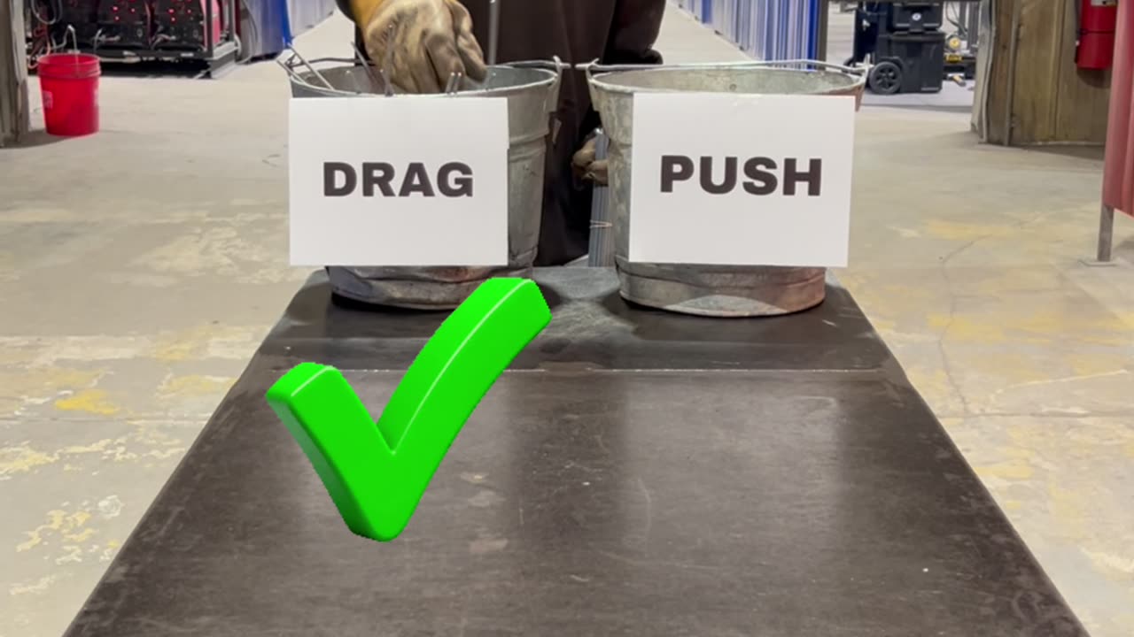 “Do you push or drag your root?” Welders: deep breath “…well, that depends.”