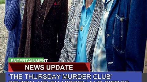 The Thursday Murder Club Review Helen Mirren an