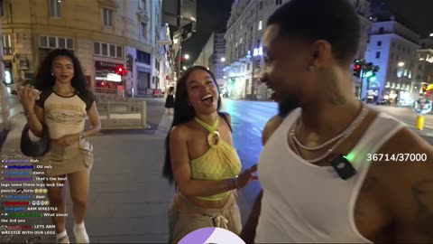 India Love admires DDG's Legs
