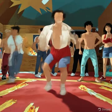 ONE PIECE DANÇANDO 2