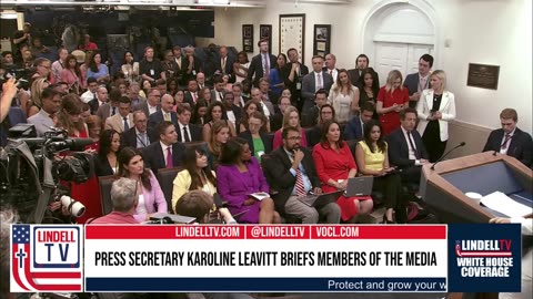 WATCH LIVE: White House Press Briefing with Karoline Leavitt 06/26/25