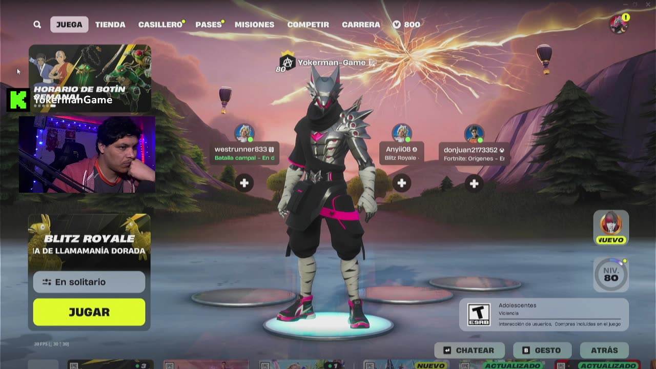 Nueva Temp. Fornite
