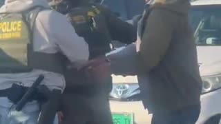 CBP agents detained an illegal alien driver at O'Hare today, one of several who were detained