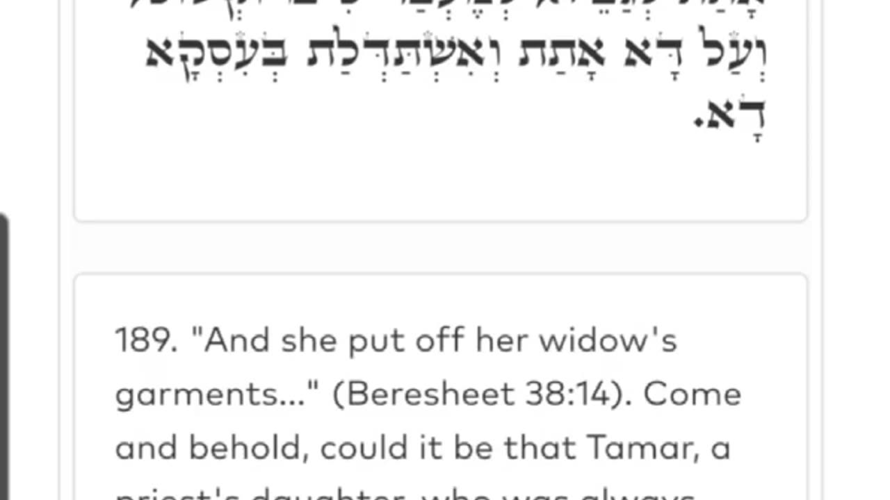 Midnight Zohar. ALEPH AND YOERI 🤍 And she put off her widow's garment. (VAYESHEV 18) 11/25/25
