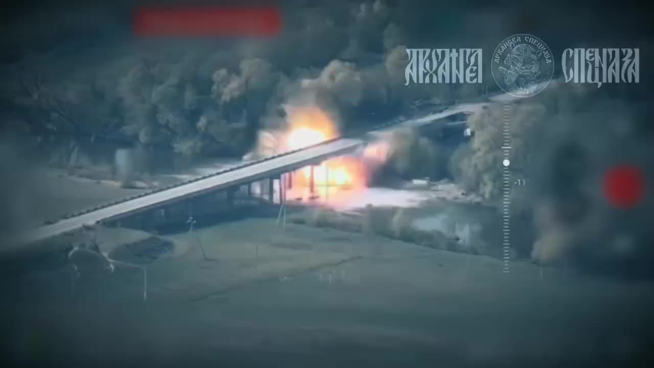 Drone Operators Destroyed a Bridge in Kursk Region