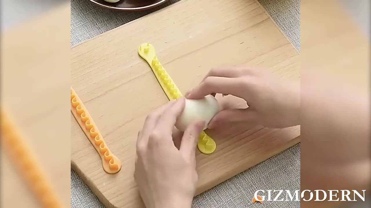 DIY Lace Egg Slicers & Molding with 2 Styles, for Kids, Party & More