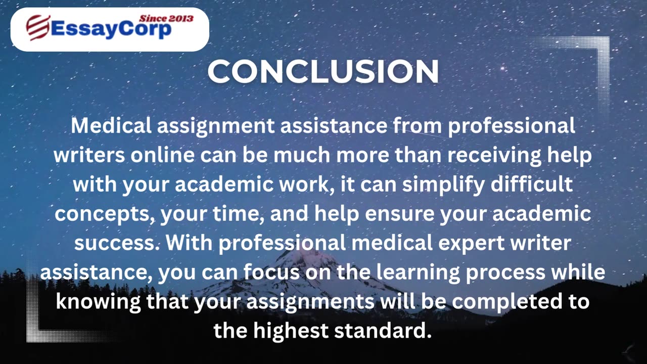 Online Medical Assignment Help From Expert Writers
