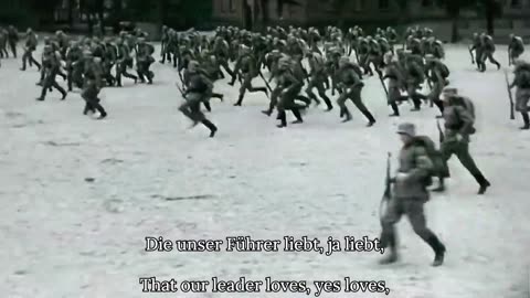 Marschlied der Leibstandarte [German + English Lyrics]