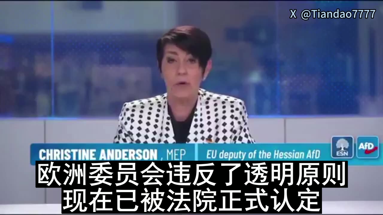 2025.11.15 MEP & Legend Christine Anderson continues to expose EU Chief Ursula