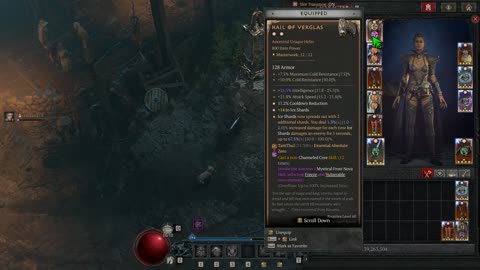 Blizzard and Ice Shard Sorc