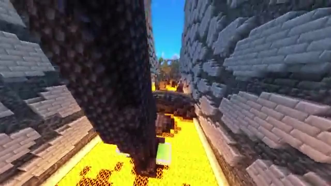Minecraft Parkour Gameplay
