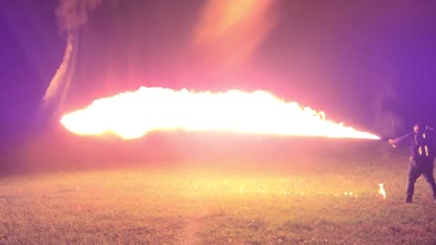 Night shoot at the range.