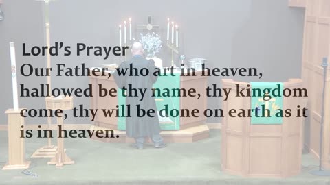 Worship From Mt. Olive Ev. Lutheran Church