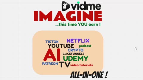 VidMe (must see) Founder Live Demo back-office & more - We Go Live Anytime Now - Top Team Rob Buser