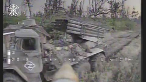 💥⚔ Ukraine Russia War | Rubaka's FPV Drones Destroy Russian BM-21 Grad MLRS in Luhansk Oblast | RCF