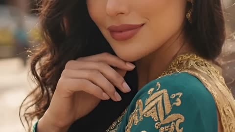 Everyone turned to stare at this dress #mexicanglam #golddetaildress #tealgoddess #latinstyle