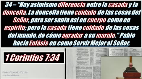 2025.11.12 - Estudio Biblico -1ra Corintios, Pte. 8