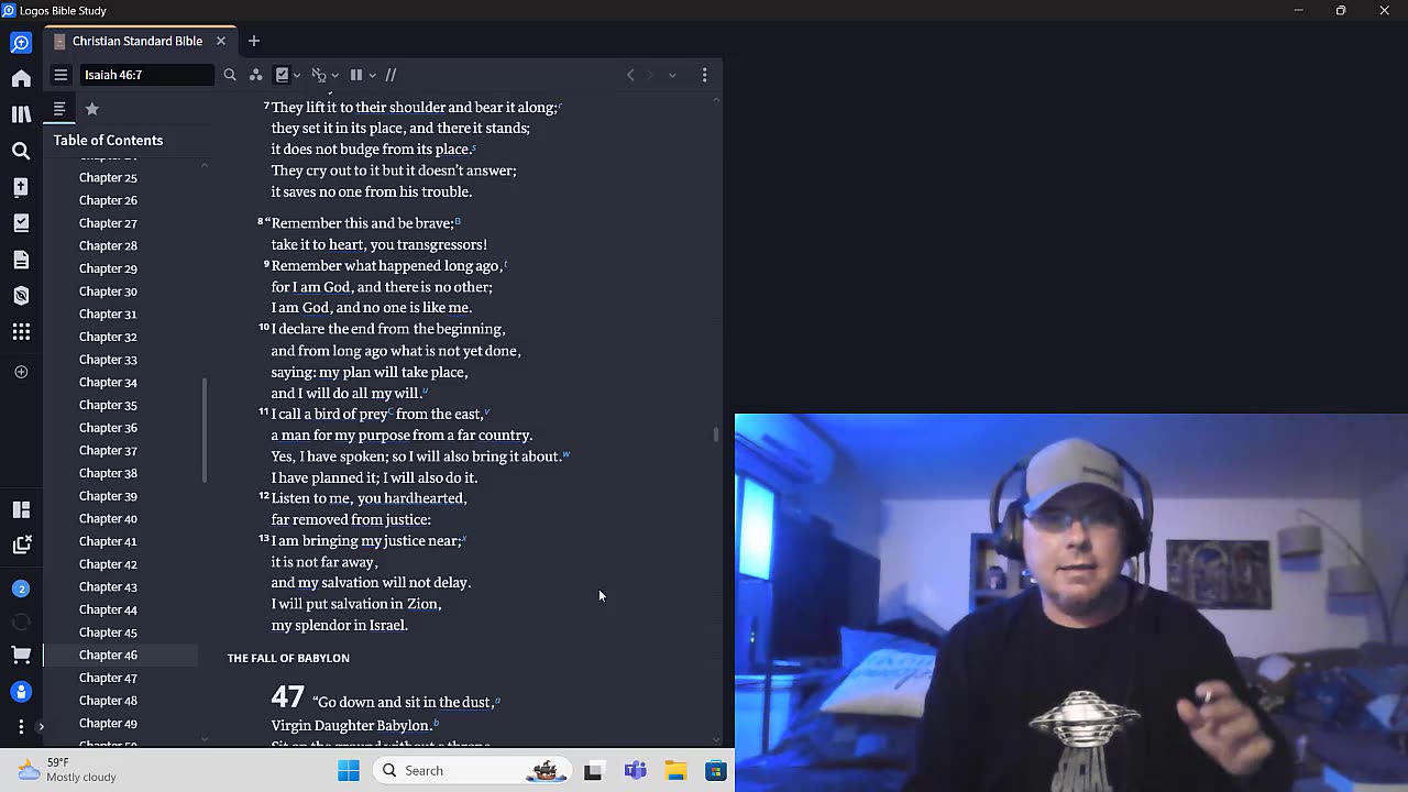i am god and there is no one like me [The Bride of Christ]