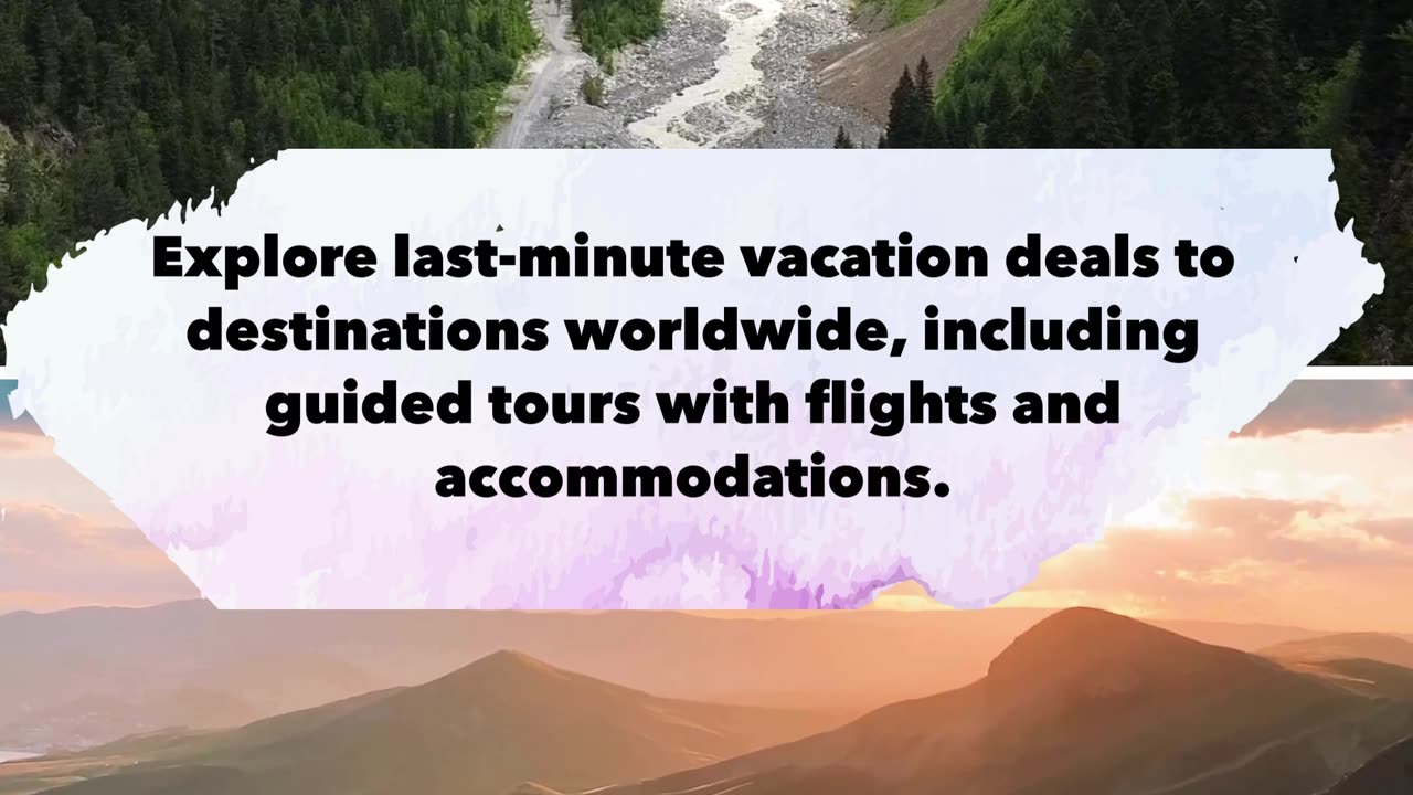 Last Minute Tours