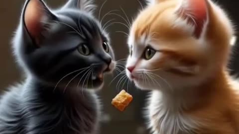 "The Helpless Kitten's Friendships "