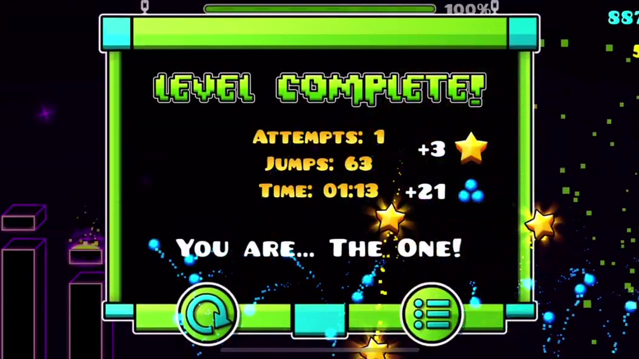 “endless” (easy) 100% completed | Geometry Dash [2.2]