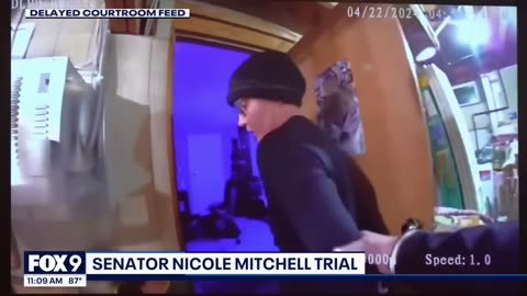 Police bodycam reveals Sen. Nicole Mitchell's burglary arrest
