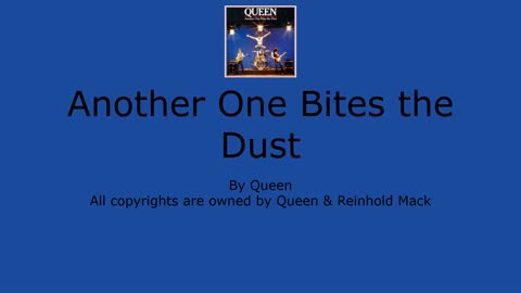 Another One Bites the Dust