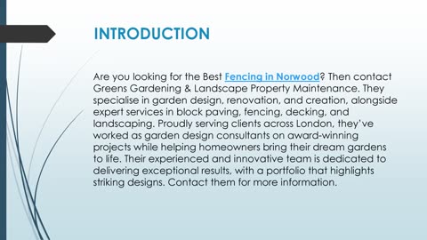 Best Fencing in Norwood