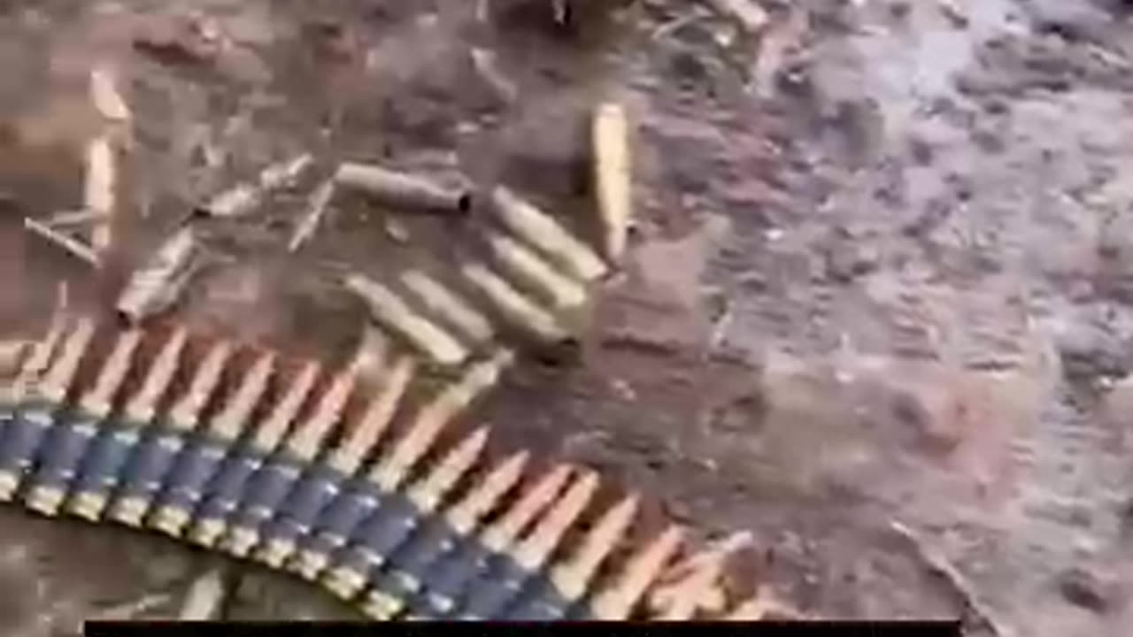 Viral: Sometimes the Ukrainian trenches look exactly like this because of the en