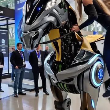 Future Robots: Autonomous Robotic Horse Demonstration