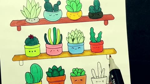 Satisfying Coloring Videos | Relaxing Coloring Videos | How To Color | 032 #coloring #satisfying