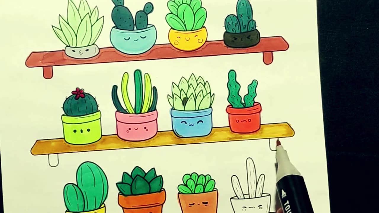 Satisfying Coloring Videos | Relaxing Coloring Videos | How To Color | 032 #coloring #satisfying