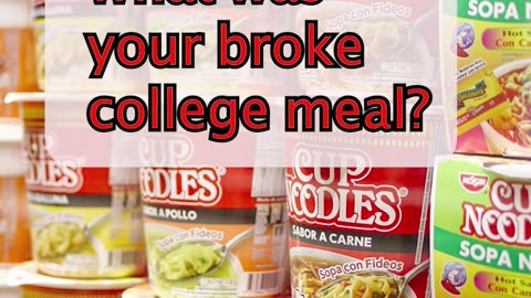Cup Noodles Turns 54! 🍜 | Top 5 Broke College Meals