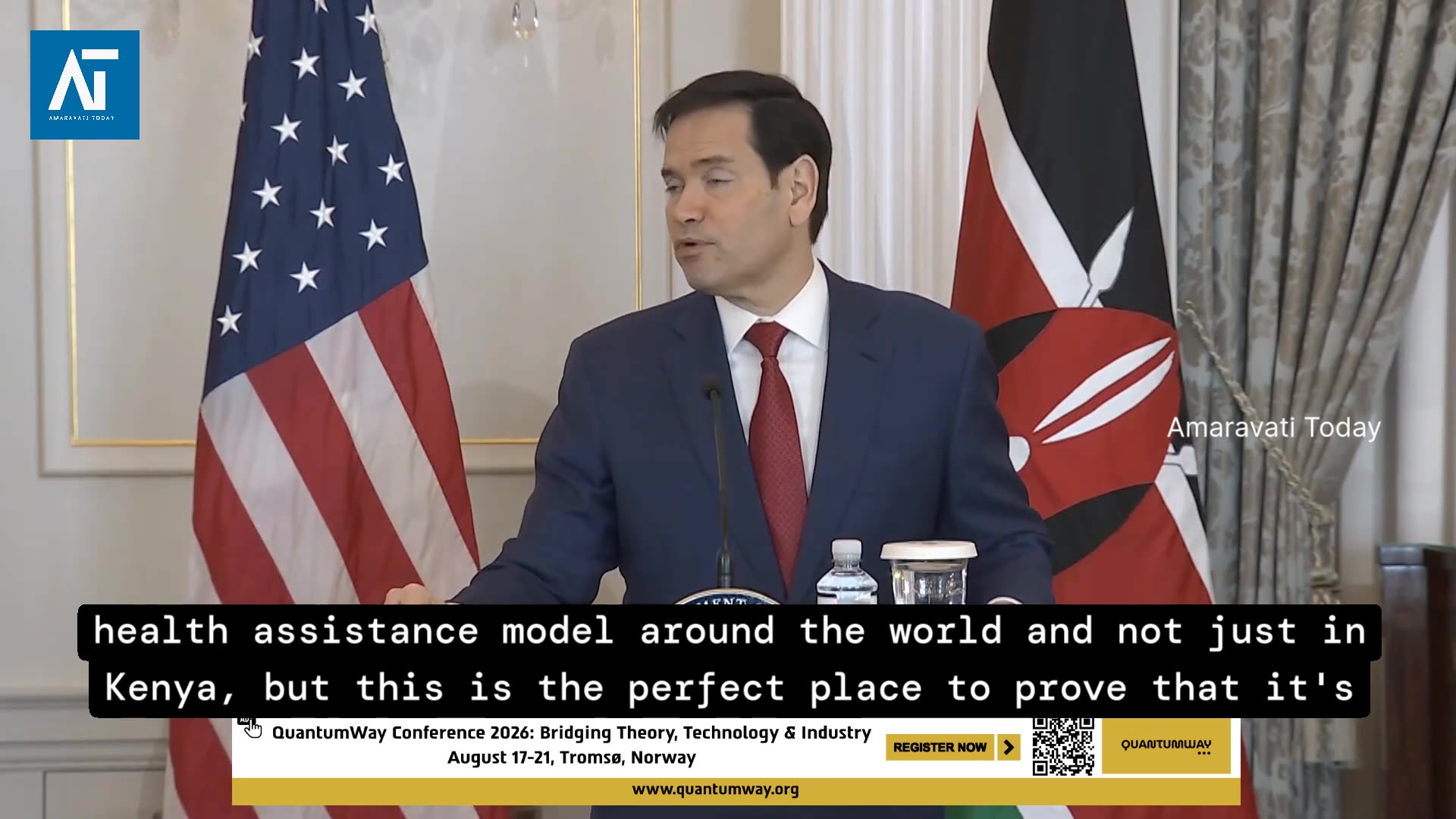 U.S.–Kenya Sign $2.5B Health Deal: Rubio, Ruto Seal Major Framework | Africa News | Amaravati Today