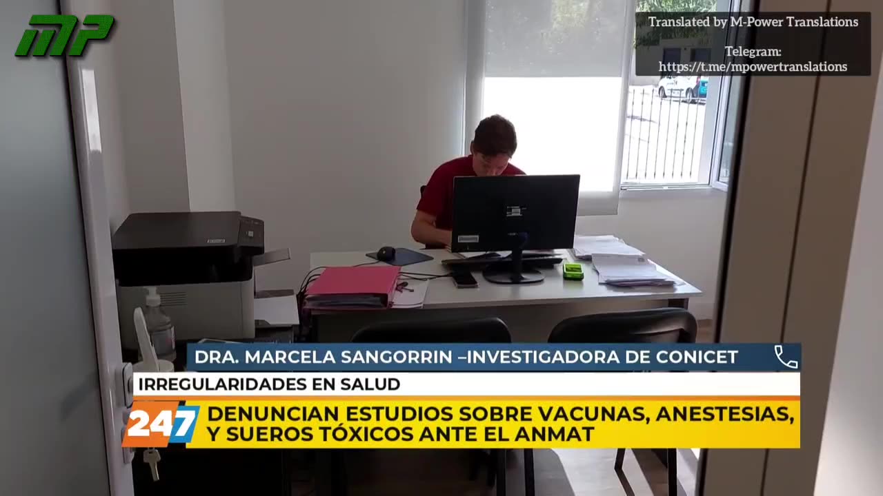 Científica argentina habla claro en televisión sobre la verdad de las vacunas covid.